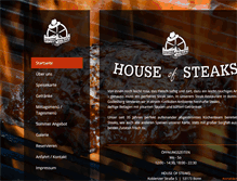 Tablet Screenshot of house-of-steaks.de